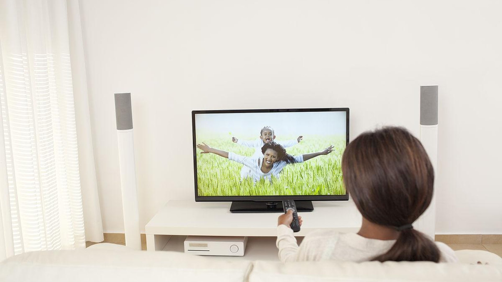 75 inch tv 2 meter afstand zitten televisie kijken